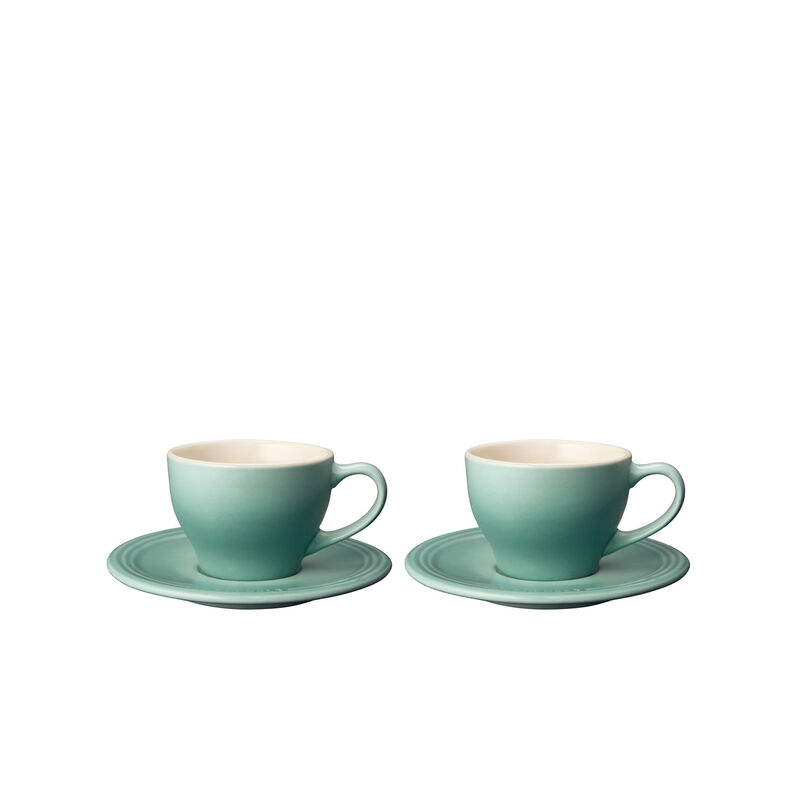 Set of 2 Stoneware Classic Cappuccino Cups Le Creuset